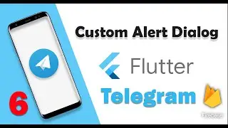 Customer Alert Dialog Flutter - Telegram Flutter Part 3
