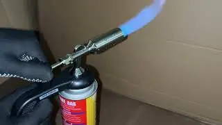 MY DIY GAS TORCH FLAME GUN WELDING GAS TORCH MULTIPURPOSE BBQ CAMPING BUTANE / PISTOL OBOR / 火焰喷枪