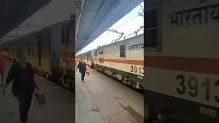 12189- Maha Kaushal... #railwaycontent #railwaystation #railvlogger #railtrack #railfans #railway