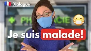 🇫🇷  Improve your French: Pharmacy Conversation + Listening Practice #SpeakFrench