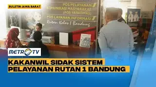 Isu Kamar Tahanan Mewah, Kakanwil Kemenkumham Jabar Sidak Lapas Kebonwaru Bandung