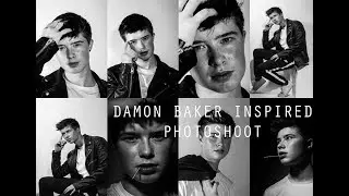 Damon Baker inspire Photoshoot Behind the Scenes