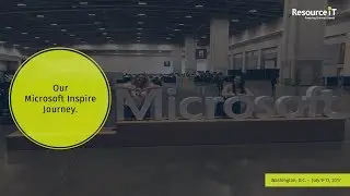 Our Microsoft Inspire Journey 2017
