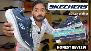 Skechers D&rsquo;Lux Walker Unboxing & Review | Best Walking Shoes for Comfort & Support