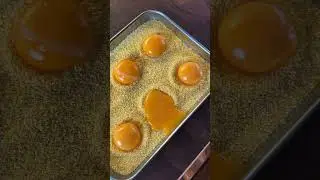Jaune d'oeuf croustillant