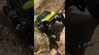 Testing the new, little and powerful #absima &lsquo;the goat&rsquo; 1/18   #rockcrawlerrc #trail #crawlerrc