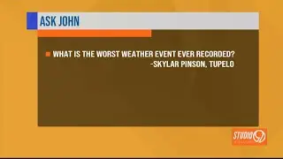 Ask John: What&rsquo;s the worst weather event ever recorded?