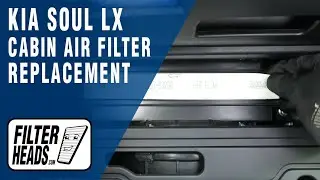Jak wymienić filtr powietrza kabinowego w Kia Soul LX 2020 | AQ1261