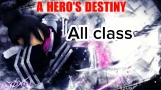 All class in a hero's destiny|A hero's destiny|VNapk