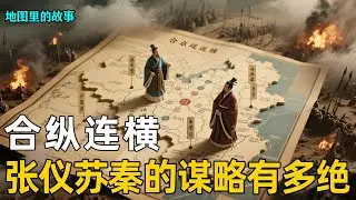 【大秦帝国】崛起之&mdash;&mdash;合纵连横，从立体地图看战国生存法则：张仪苏秦的谋略有多绝？ #三维地图 #合纵连横 #纵横家 #地理知识 #立体地图 #看世界 #历史 #地球