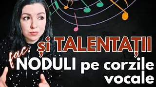 Și TALENTAȚII fac NODULI pe corzile vocale‼️