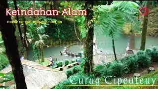 keindahan curug di bawah kaki gunung ciremai cipetey