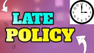 POLS 15 Late Policy