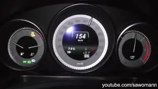 2015 Mercedes-Benz E 220 Bluetec Limousine W212 Mopf 170 HP 0-100 km/h & 0-100 mph Acceleration