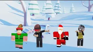 Берем игрушки у Санти Roblox Rob the place