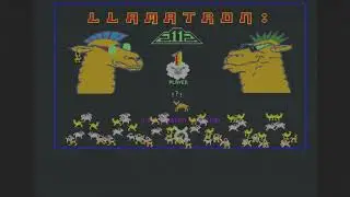 Amiga - Llamatron: 2112 - Attract Demo - Jeff Minter