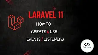 🚀 Laravel 11 Events & Listeners | How to Create & Use Event Driven Apps + Live Demo 🎯