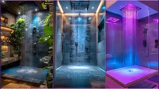 New 300 Stunning Walk-In Shower Designs for a Luxurious Bathroom: Bathroom Shower Remodel Ideas 2025