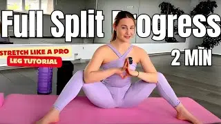 Leg Flexibility Training! Quick Daily LegStretch Routine for Fast Results (4K) 🧘‍♀️💥