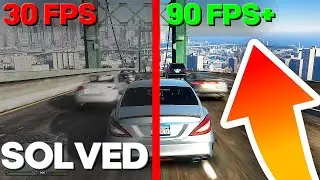 GTA V - FIX DRIVING LAGS & STUTTER!