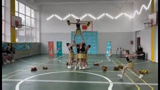 Перше місце з черлідингу на ІІІ етапі Всеукраїнської шкільної ліги 
