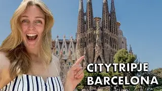 Illegaal naar een museum park en lekker eten in Barcelona | REISVLOG #5