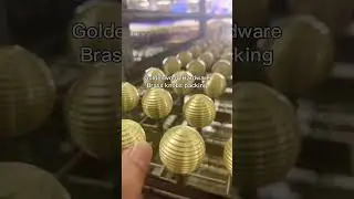 Goldenwood Hardware: Do you like this brass knobs? #brasshardware #factory
