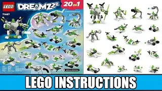 LEGO Instructions - Dreamzzz - 71487 - Z-Blob's Robot and Vehicle Adventures - Season 3