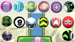 GoingBalls vs Rolly Legs &ndash; Ultimate Speed Test! (Speed Comparison & Race Gameplay)