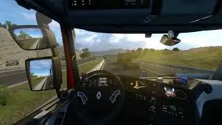 4K Ultra Realistic Graphic Mod Cinematic ETS2 Gameplay | Empty Rakes to Athens ETS2 v 1.57 #ets2mods