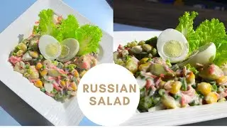 RUSSIAN SALAD | Best Healthy Tasty Salad | Best for all Parties