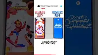 SAMSUNG Z FLIP 7 ⚡️ SAMSUNG Z FLIP 6 | SPEEDTEST #shortsfeed