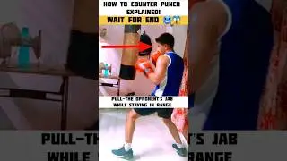 How To Setups Counter Punch Explained!🥶😱|#boxing #counterpunch
