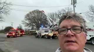Transformer Fire in Knippa causes power outage and traffic near the start of school