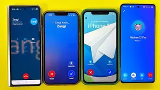 Social Media Zangi,Telegram,TeleGuard,WhatsApp Incoming Outgoing Call Samsung Z Fold3, iPhone,Realme