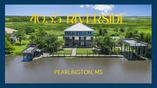 High End Pearl River Fishing Camp For Sale in Pearlington, MS