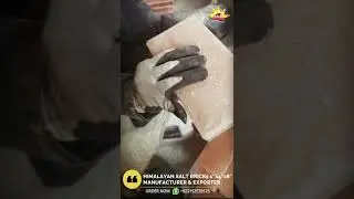 Himalayan Salt Bricks 1x4x8 inches Use in SPA | YOGA | MASSAGE & ASTHMA CENTER