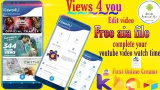 Best Quality App Views 4 You  AiA File 🔥|| Kodular New Aia File || Full Edit video 😎 From Kodular