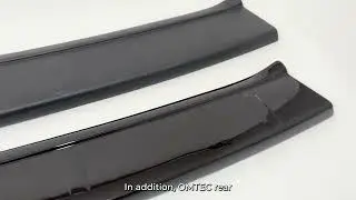 ABS Rear Bumper Loading Sill Protector Comparison &ndash; Quality Matters | Omtec