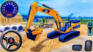 JCB City Road Construction Simulator 3D - Android Gameplay