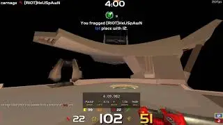 carnage still plays quake occasionally