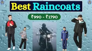 Best Raincoat for Men 2025 ⚡ Best Raincoat for Bikers in India