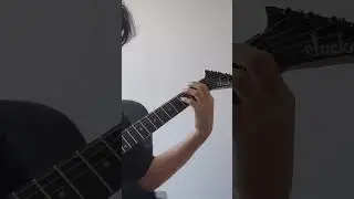 Learning German Thrash Metal riffs (Sodom) #guitar #guitarcover #metal