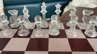 making clear chess peices with the halot one resin 3d printer