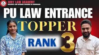 Kirti RANK 3 PU LLB EXAM Interview || pu law entrance coaching in Chandigarh