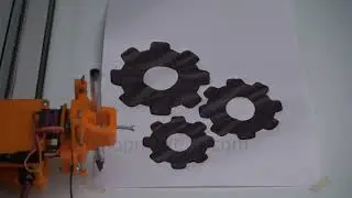 CNC pen plotter machine setup and Software video 1080p