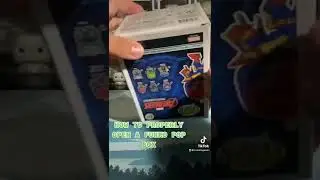 HOW NOT TO OPEN A FUNKO POP BOX! #shorts #funko