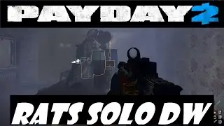 Payday 2: Rats Solo Deathwish (Pro Job + All Loot)