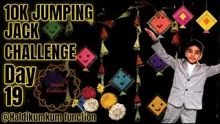 Day 19:Abhimanyu's 10,000 Jumping Jacks-500 Down! 🎉💪#healthychildren #kids #HaldiKumkum