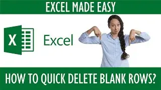 How to delete multiple blank rows in your Excel spreadsheet